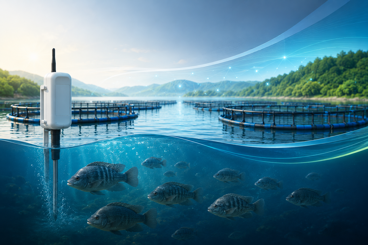Ferme aquacole connectée AquaPilote